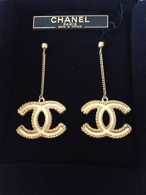 chanel mens earrings|chanel earrings price list.